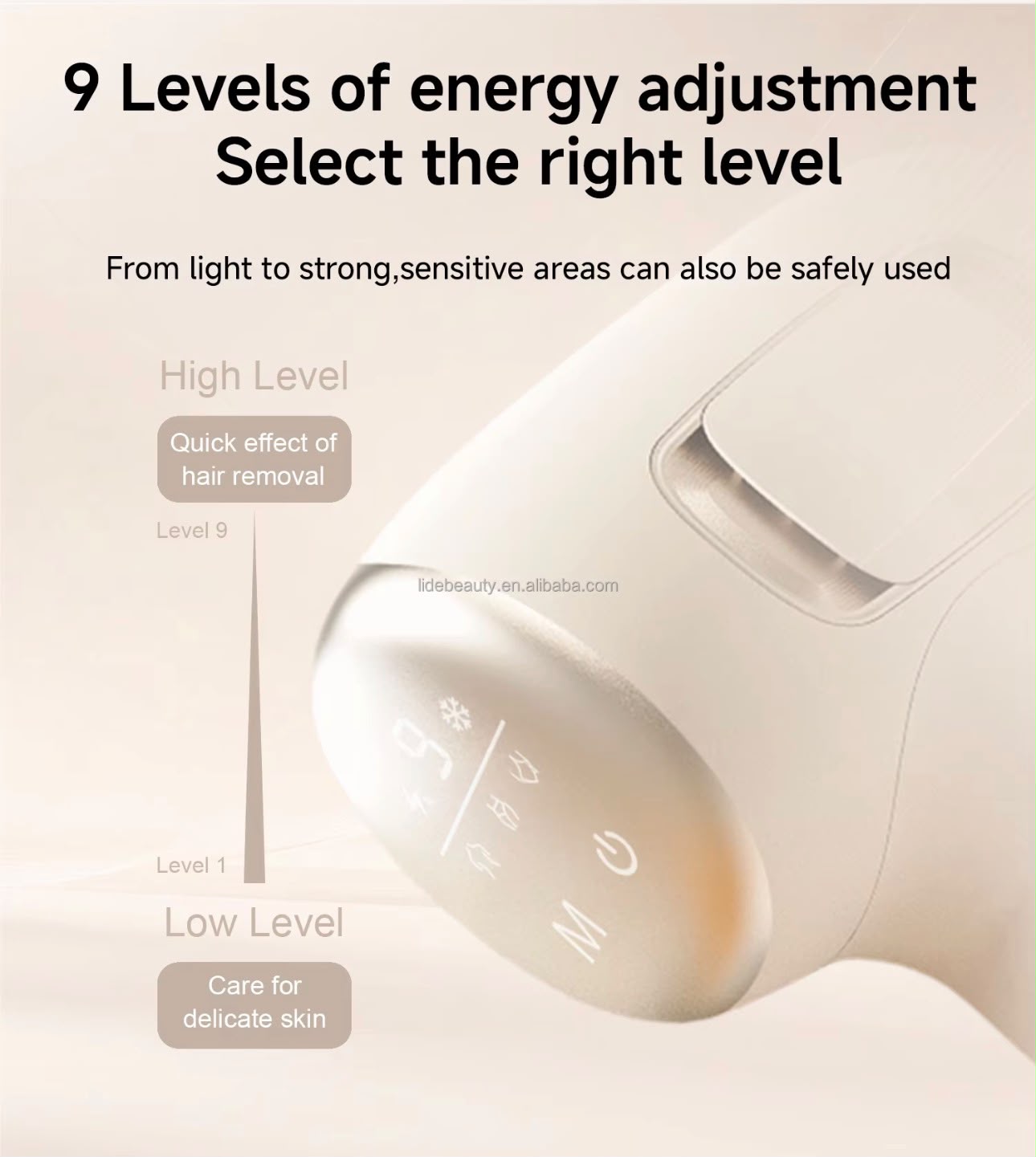 Nine energy levels adjustment